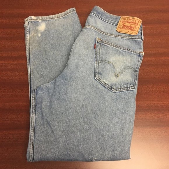Awesome Men's 550 Levi's High Rise Mom Jeans - Picture 1 of 8